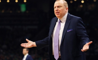"Timberwolves" po triuškinančios pergalės prieš "Lakers" atleido vyriausiąjį trenerį