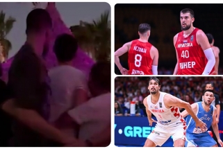 Pralaimėti – sunku: Kroatijos krepšininkai įsivėlė į muštynes naktiniame klube Atėnuose